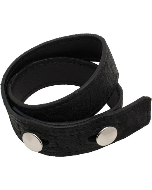 メンズ SWAMPGOD ブラック Double Bracelet チョーカー Black