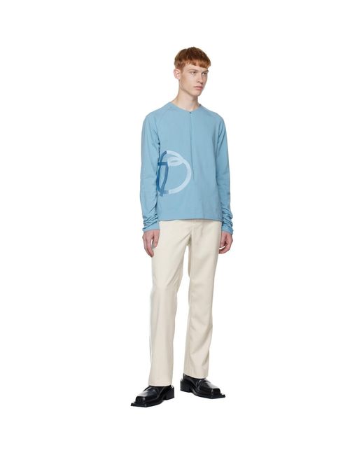 OPEN YY White Ssense Exclusive Side Taped Pants for men