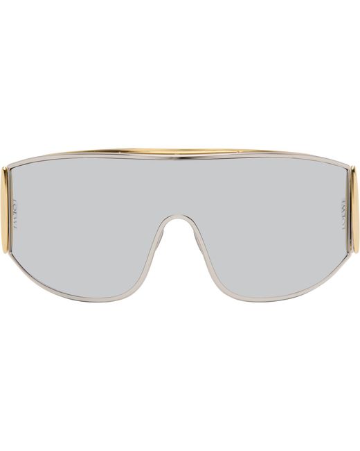 Loewe Gray Speed Shield Sunglasses