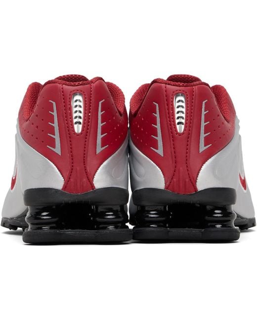 Nike Black Shox R4 Sneakers for men