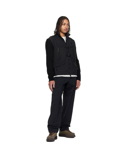 Moncler Black 'Matt' Spica 2-In-1 Vest for men