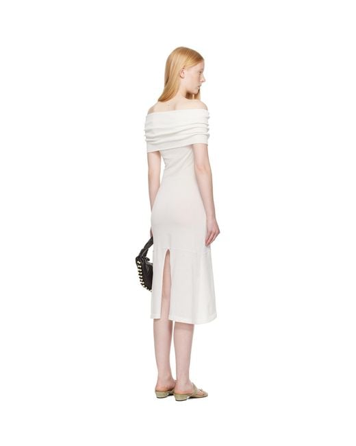 Our Legacy Black Off- Cover Maxi Dress