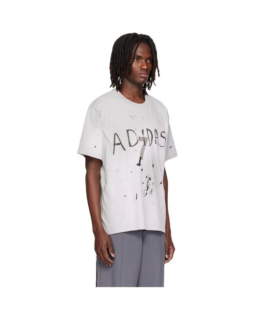 Song For The Mute Gray Adidas Edition 007 S/S T-Shirt for men