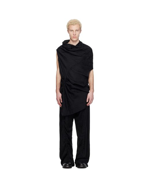 Julius Black Prayer Shirt for men