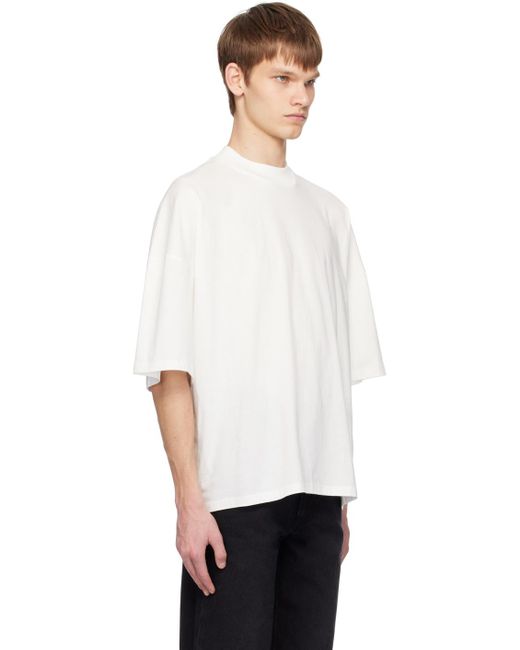 The Row White Dustin T-Shirt for men