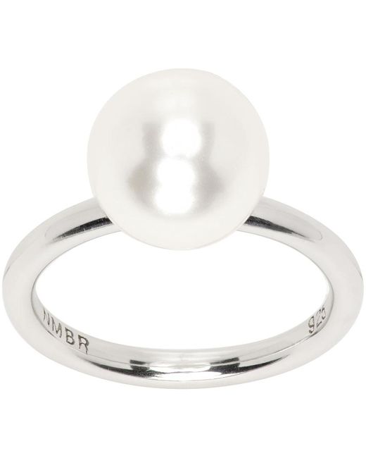 NUMBERING White #9401 Pearl Ring