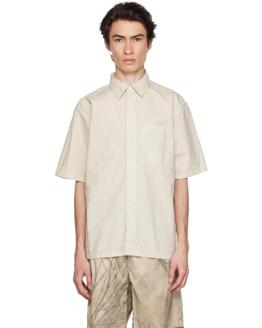 Norse Projects Natural Off-white Ivan Shirt for men