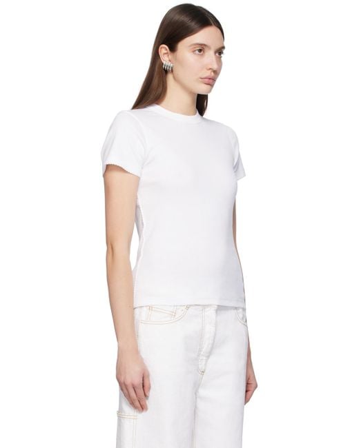Saks Potts White Uma T-shirt
