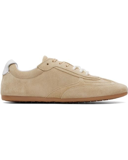 Alohas Natural Tb.24 Suede Leather Sneakers