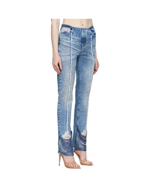 DIESEL Blue D-Ginna-Fsg Jeans
