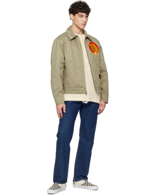 ICECREAM Orange Cowboy Work Jacket for men