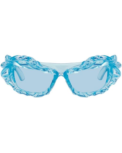 OTTOLINGER Blue Twisted Sunglasses