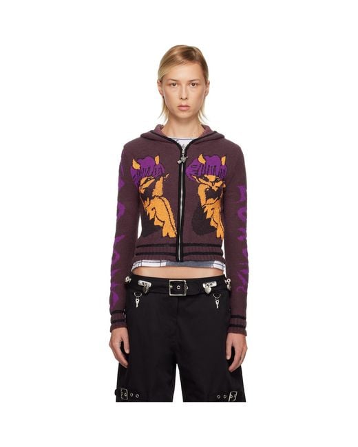 Chopova Lowena Black Tammie Jo Hoodie