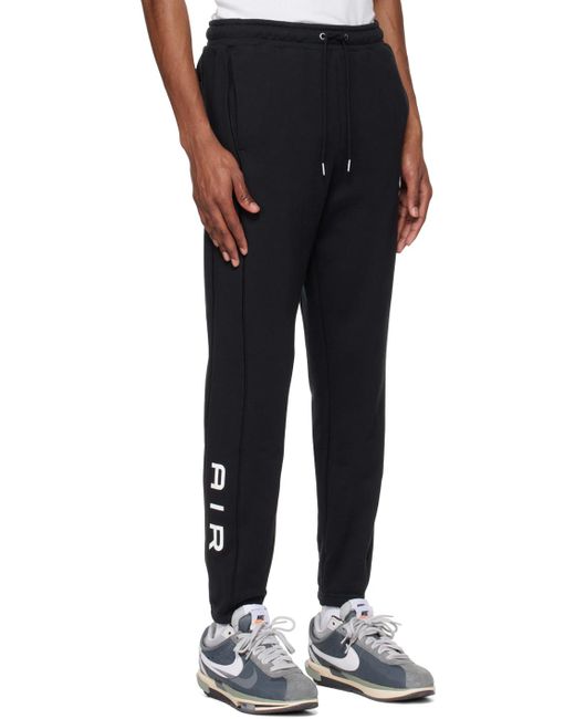 Nike Black Sportswear Air Lounge Pants for Men | Lyst Canada