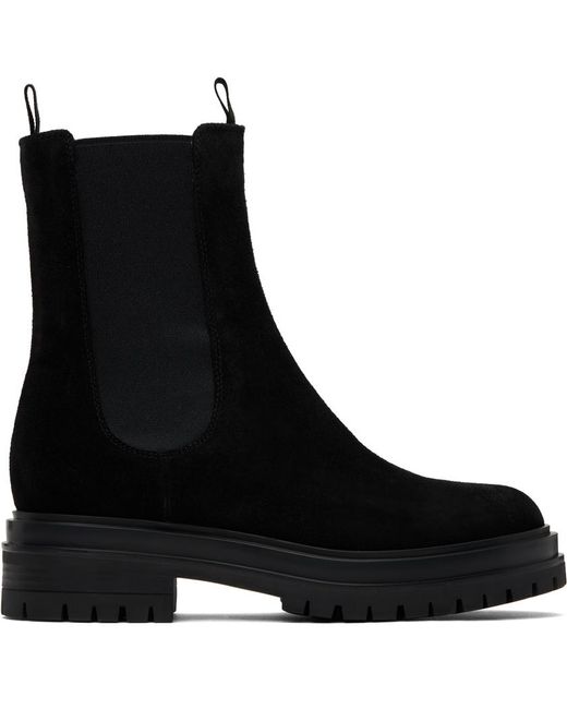 Gianvito Rossi ブラック Chester ブーツ Black