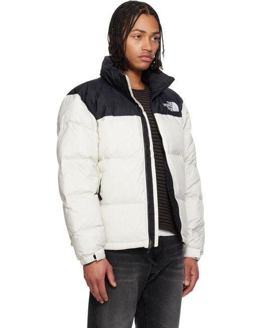 メンズ The North Face ホワイト 1996 レトロ ヌプシ ダウンジャケット Black
