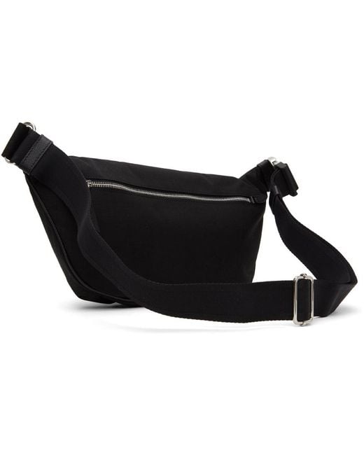 Maison Margiela Black Glam Slam Belt Bag for men