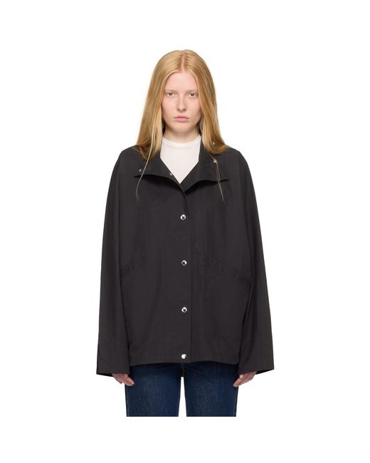 Totême Black Summer Parachute Jacket
