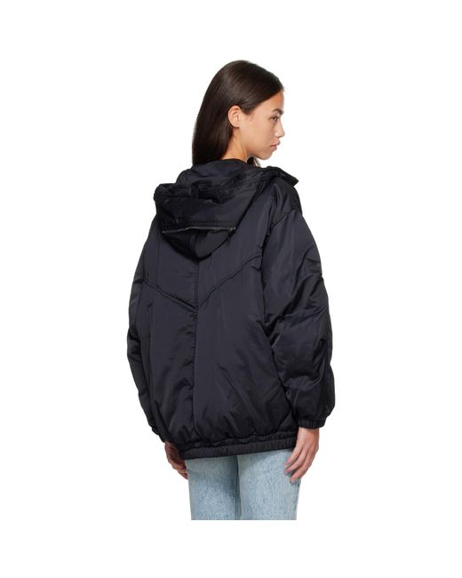 Isabel Marant Black Down Daisy Puffy Jacket