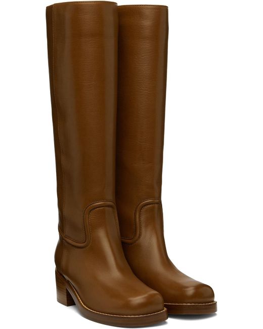 Gabriela Hearst Brown Marion Boots
