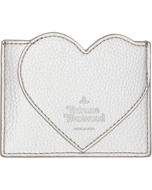 小物 Vivienne Westwood HEART CHECK Wallet Vivienne Westwood HEART CARD HOLDER - Wallet - red - Zalando