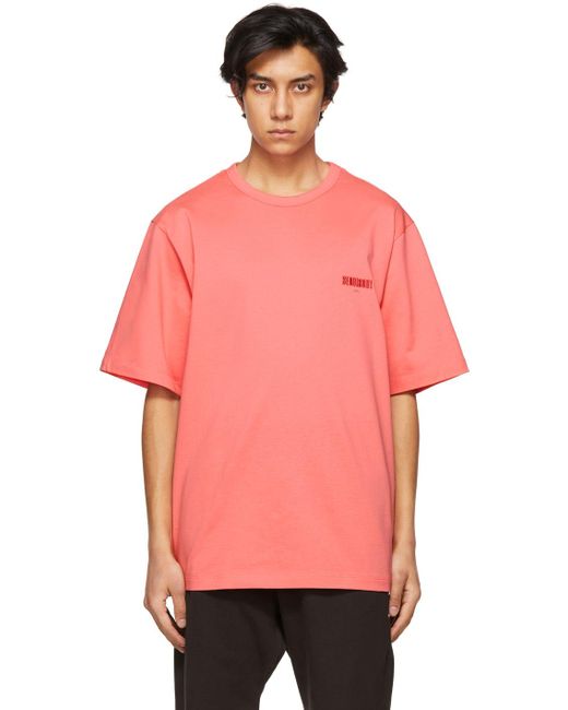 Juun J コットン ピンク Seoulsoul T シャツ カラー ピンク メンズ Lyst