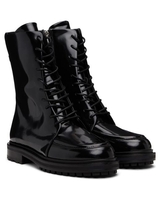 Aeyde Black Tate Boots