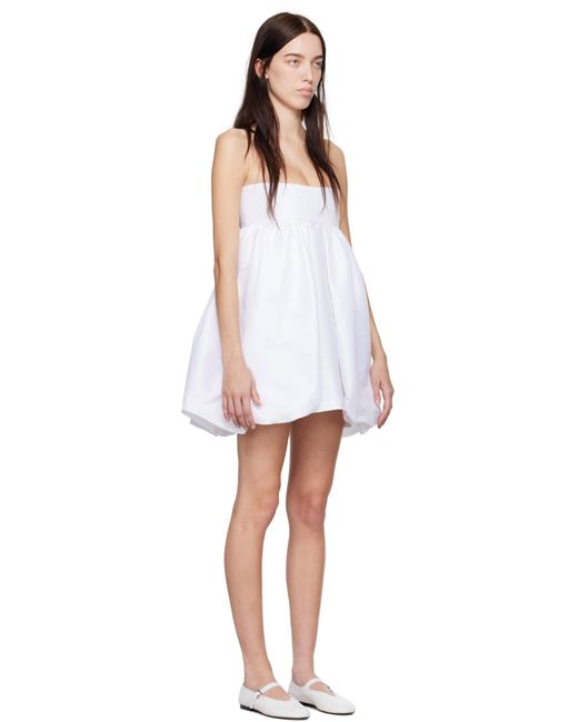 Kika Vargas Ssense限定 ホワイト Crie ミニドレス White