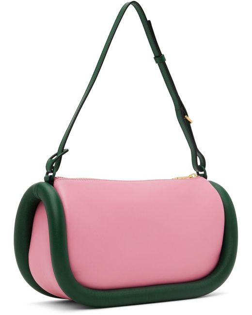 J.W. Anderson Pink & Green Bumper-15 Bag