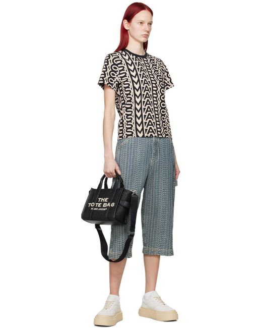 Marc Jacobs Black 'The Woven Small Tote Bag' Tote