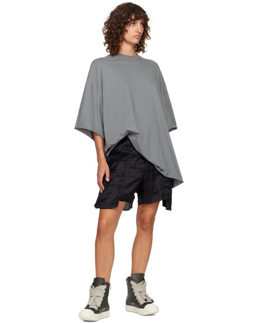 Rick Owens Black Concordians Jumbolace Sneakers
