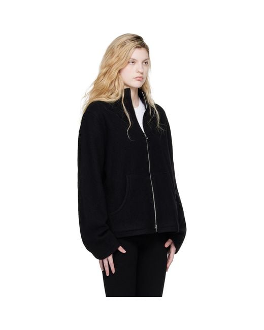 Rier Black Full Zip Jacket