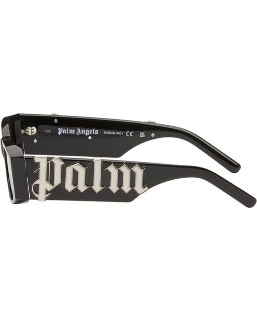 Palm Angels Gray Angel Sunglasses for men