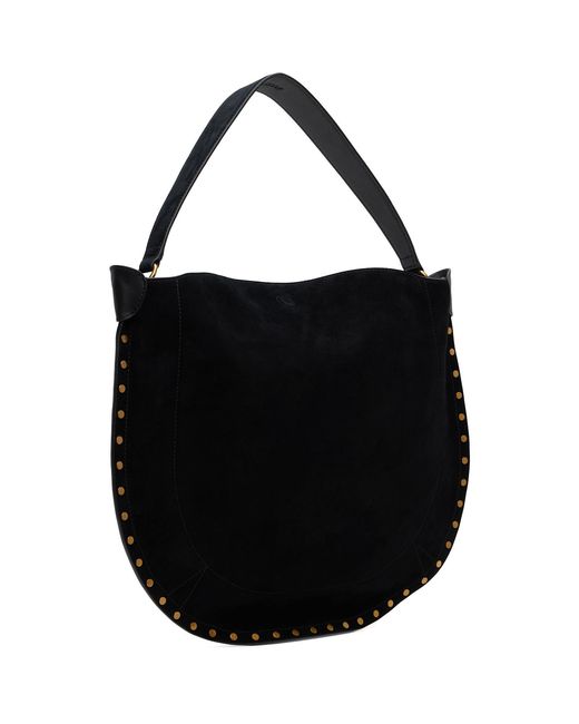 Isabel Marant Black Oskan Soft Tote