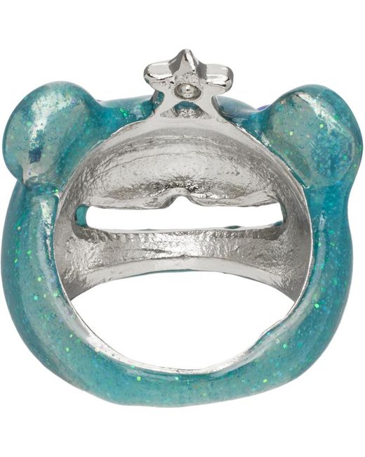 Collina Strada Blue Princess Bear Ring