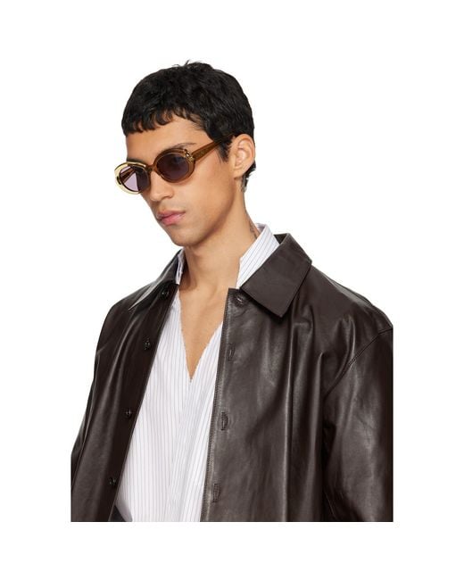 Loewe Black Swan Slim Sunglasses for men