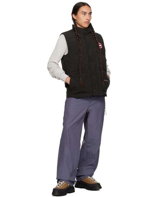 Veste freestyle noire rembourrée en duvet Canada Goose pour homme en coloris Black