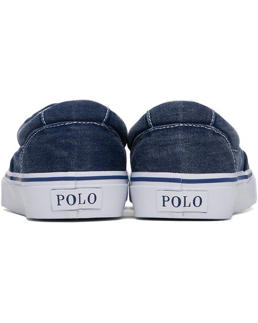 Polo Ralph Lauren Blue Keaton Sneakers for men