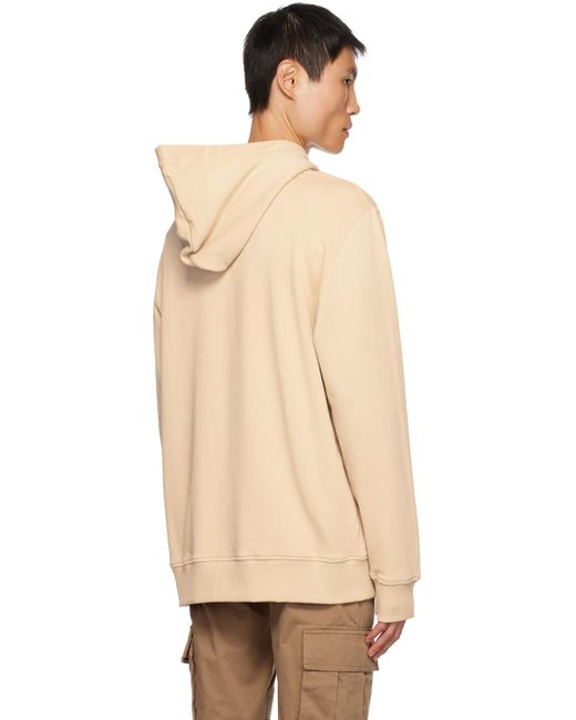 Balmain Monogram Embossed Hooded Sweatshirt