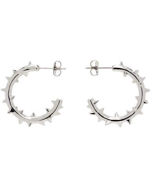 Justine Clenquet Black Hirschy Earrings