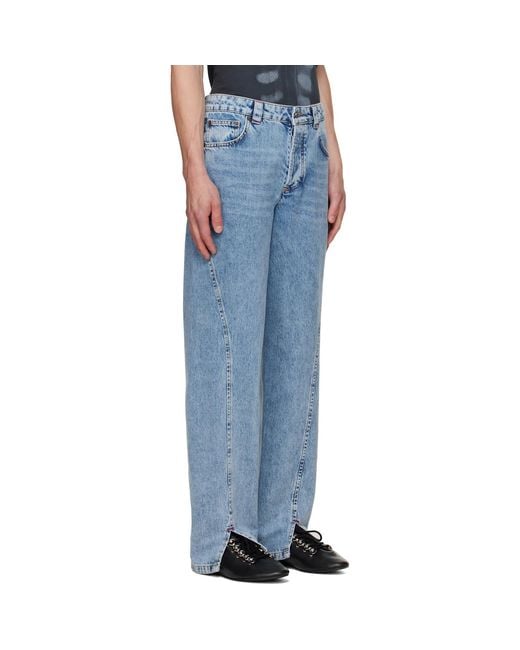 AVAVAV Blue Jonna Straight Jeans for men
