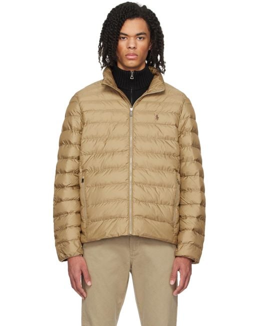 Polo Ralph Lauren Natural Brown 'the Colden' Jacket for men