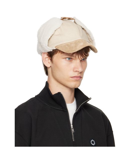 KENZO Black Paris Hunting Cap for men