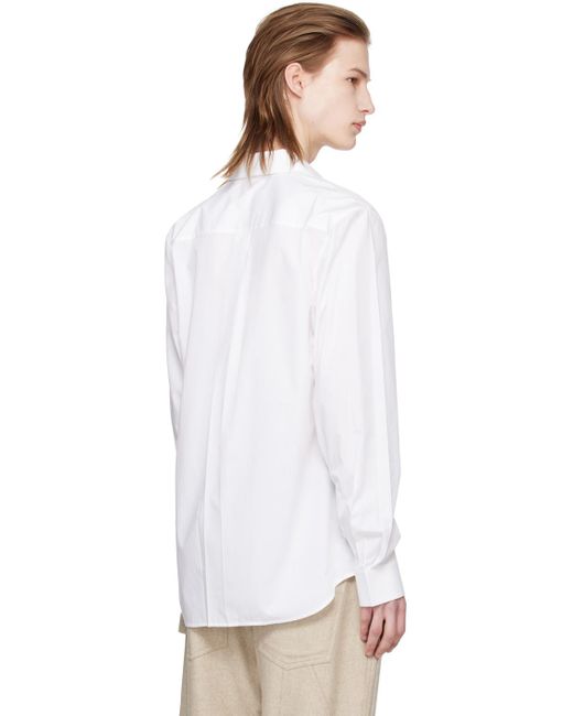 メンズ Helmut Lang ホワイト Classic シャツ White