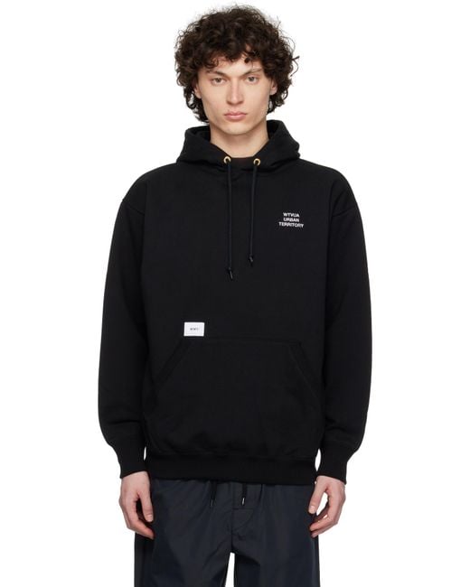 WTAPS Wut Hoodie in Black for Men | Lyst