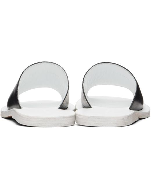 Rier Black Leather Sandals