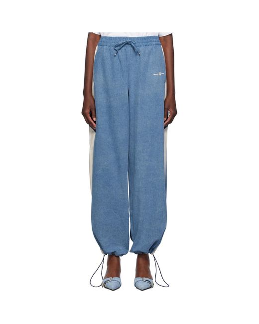 Amiri Blue Paneled Track Pants