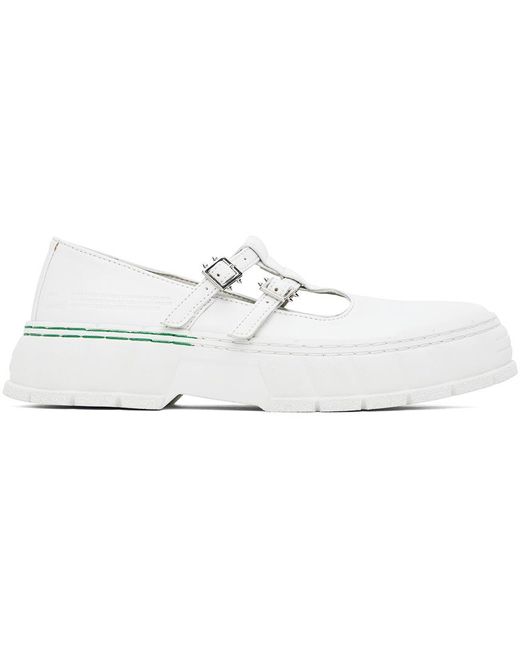 Viron Black 2001 Apple Mary Jane Loafers