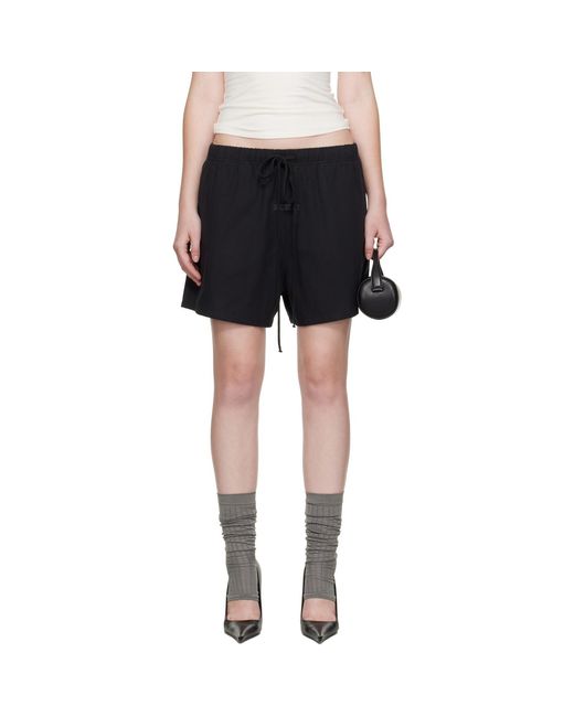 Fear Of God Black Soccer Shorts