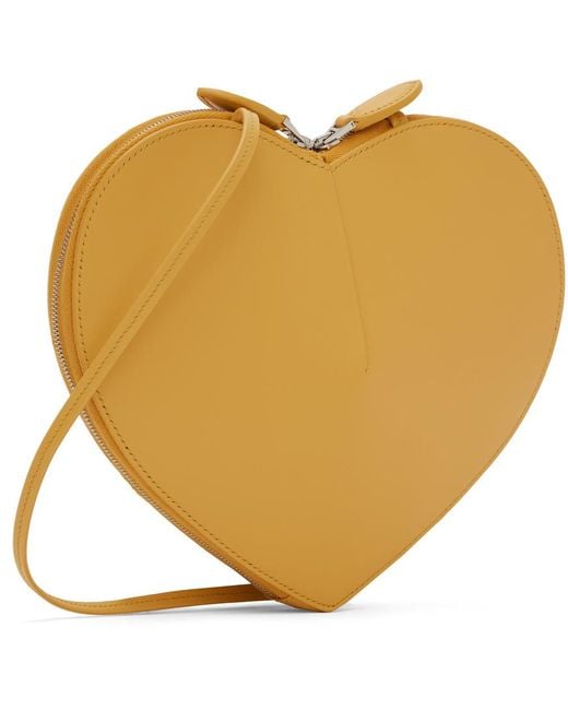 Alaïa Yellow Orange 'le Cœur' Bag